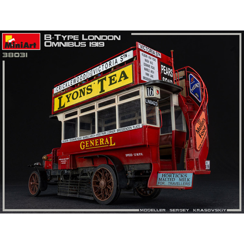 Omnibus 1919 type B London  - 1/35 - MINIART 38031