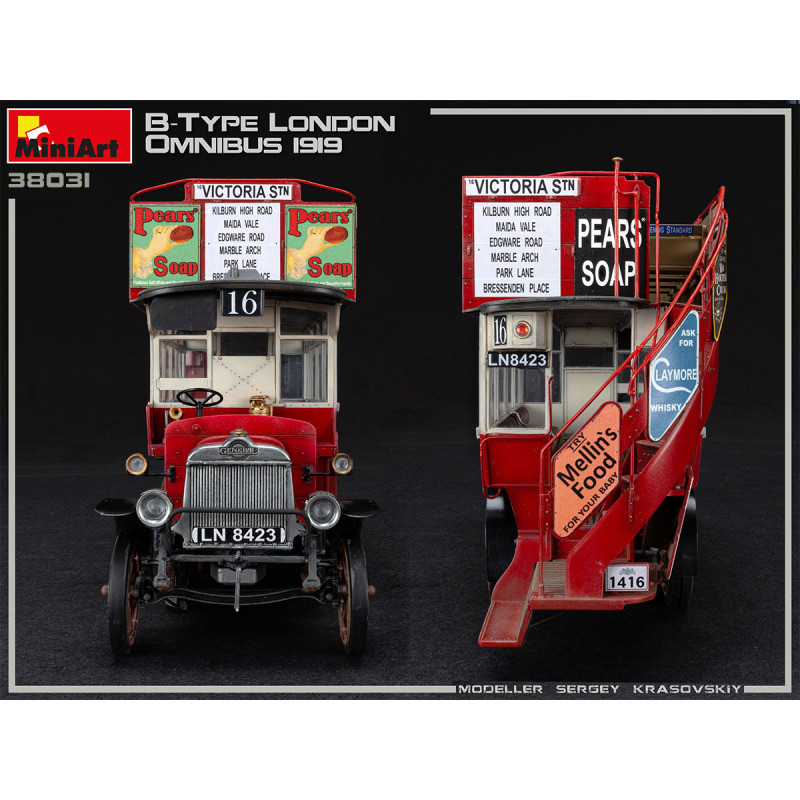 Omnibus 1919 type B London  - 1/35 - MINIART 38031