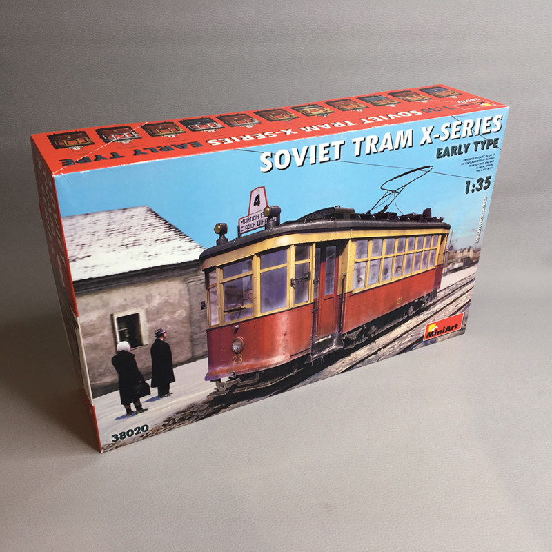 Tram soviétique X-séries  - 1/35 - MINIART 38020