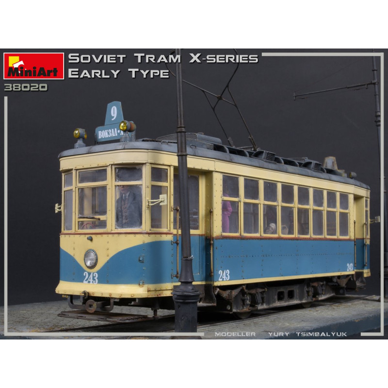 Tram soviétique X-séries  - 1/35 - MINIART 38020