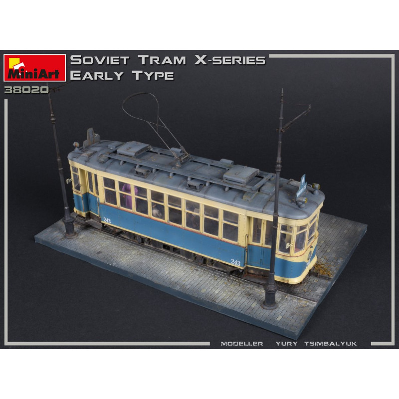 Tram soviétique X-séries  - 1/35 - MINIART 38020