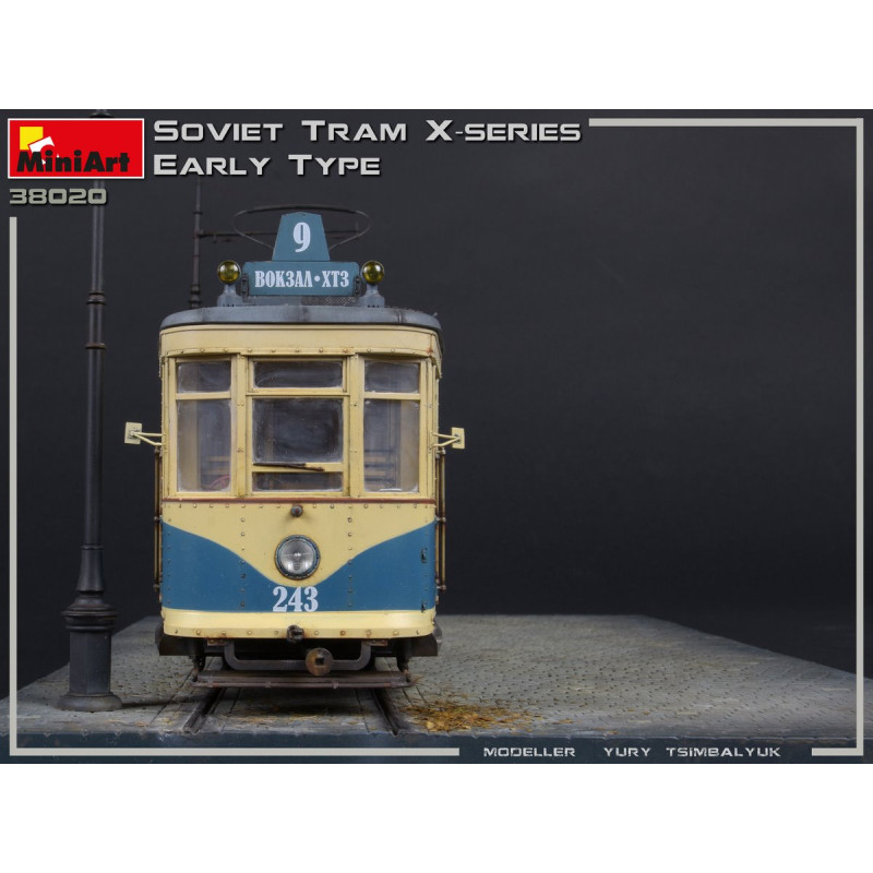 Tram soviétique X-séries  - 1/35 - MINIART 38020