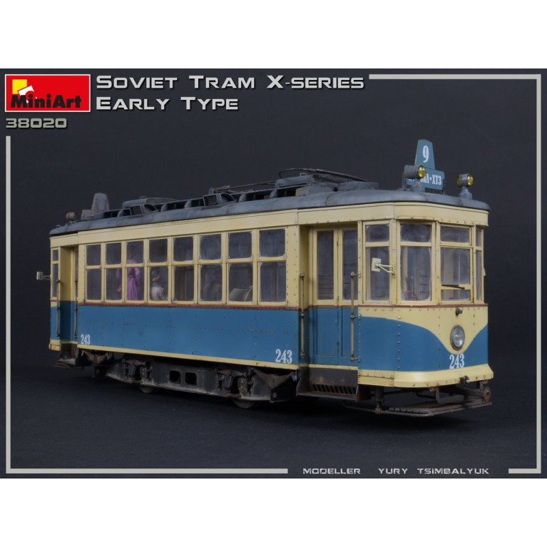 Tram soviétique X-séries  - 1/35 - MINIART 38020