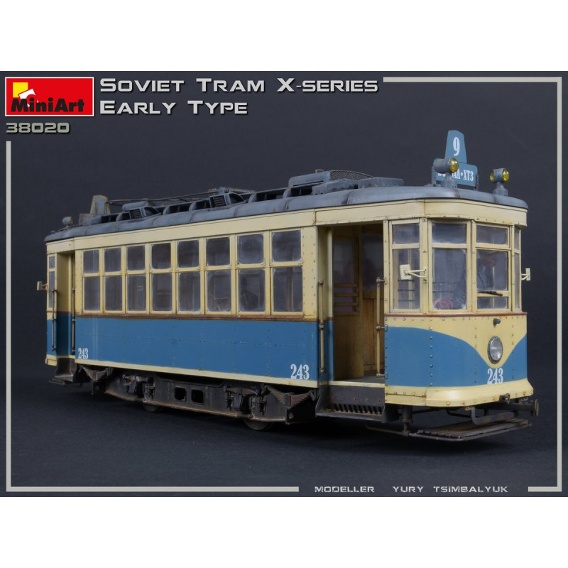 Tram soviétique X-séries  - 1/35 - MINIART 38020