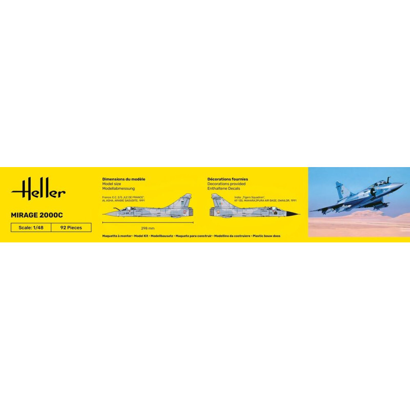 Mirage 2000 C - HELLER 80426 - 1/48