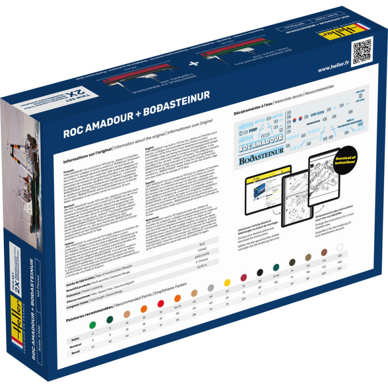 Roc Amadour + Bodasteinur, Set double - HELLER 85608 - 1/200