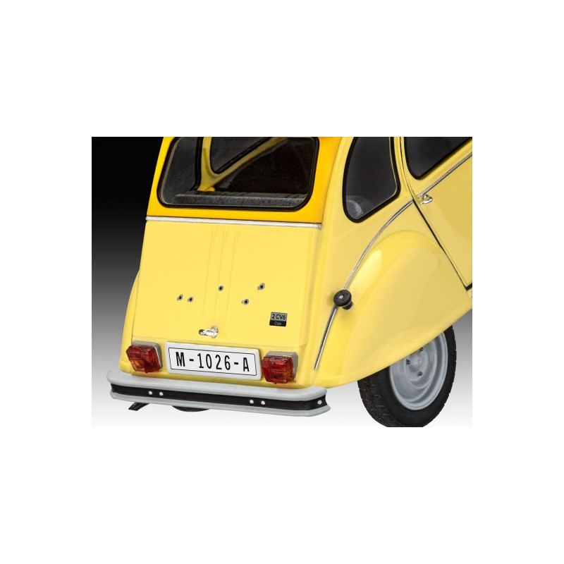 Coffret Cadeau - Citroën 2CV (James Bond 007) "Pour Vos Yeux Seulement" - REVELL 05663 - 1/24