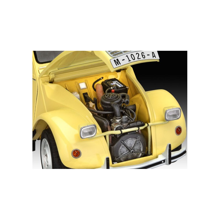 Coffret Cadeau - Citroën 2CV (James Bond 007) "Pour Vos Yeux Seulement" - REVELL 05663 - 1/24