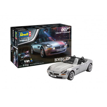 Coffret cadeau - BMW Z8 (James Bond 007) "Le monde ne suffit pas" - REVELL 05662 - 1/24