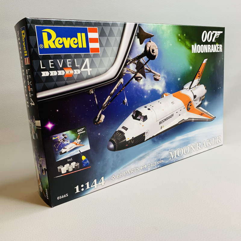 Coffret cadeau - Navette spatiale Moonraker (James Bond 007) - REVELL 05665 - 1/44