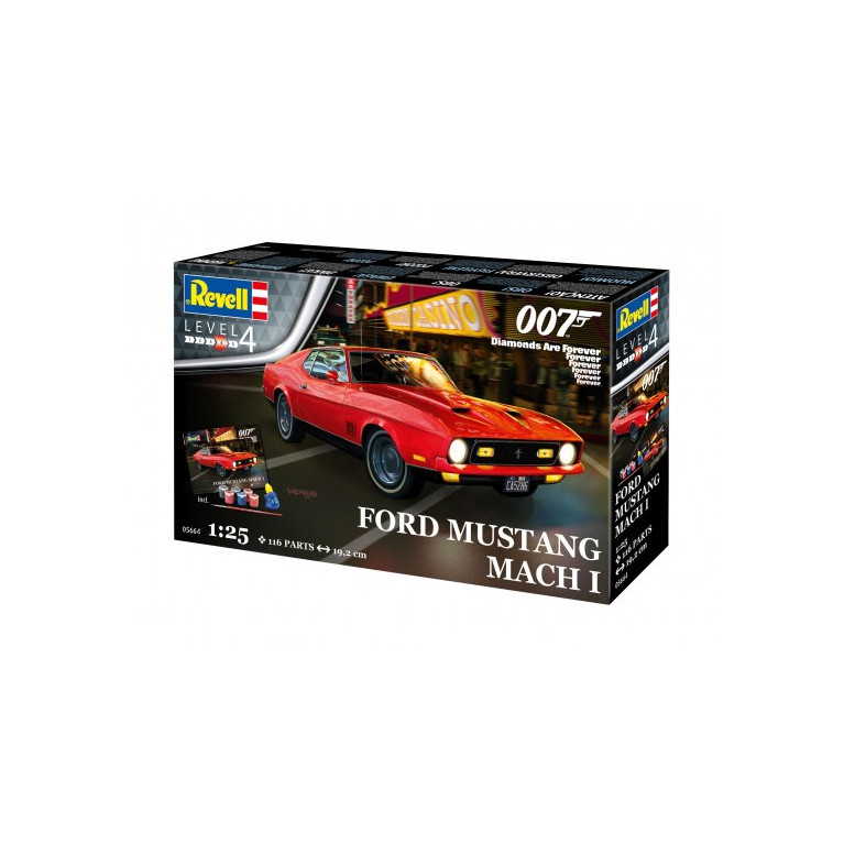 Coffret cadeau - Ford Mustang Mach 1 (James Bond 007) "Les diamants sont éternels" - REVELL 05664 - 1/24