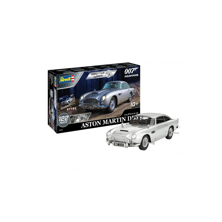 Coffret cadeau - Aston Martin DB5 – James Bond 007 Goldfinger - REVELL 05653 - 1/24