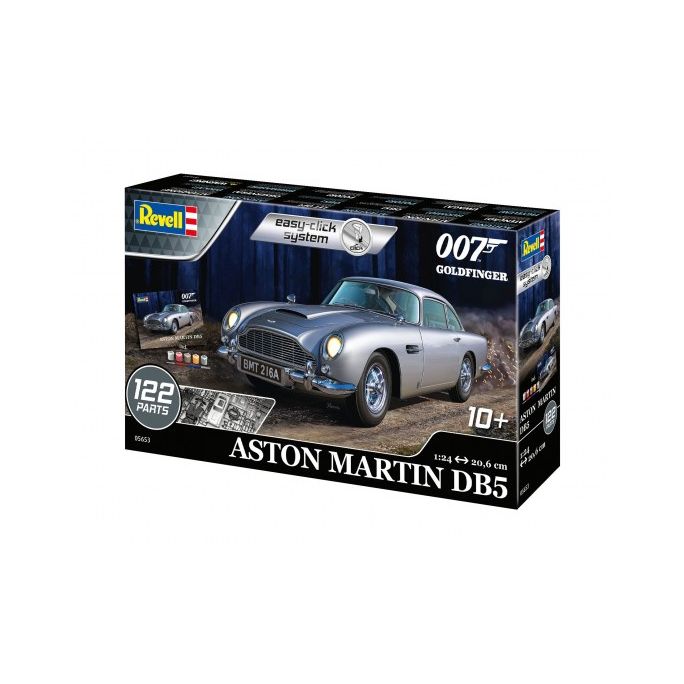 Coffret cadeau - Aston Martin DB5 – James Bond 007 Goldfinger - REVELL 05653 - 1/24