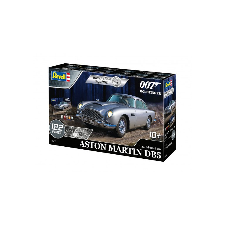 Coffret cadeau - Aston Martin DB5 – James Bond 007 Goldfinger - REVELL 05653 - 1/24