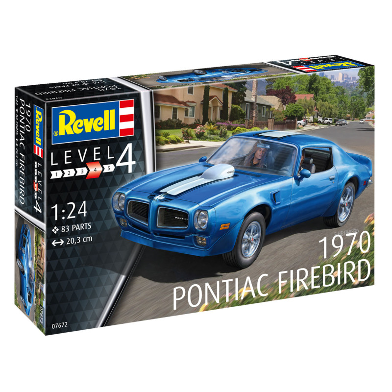 Pontiac firebird 1970  - 1/24 - REVELL 7672