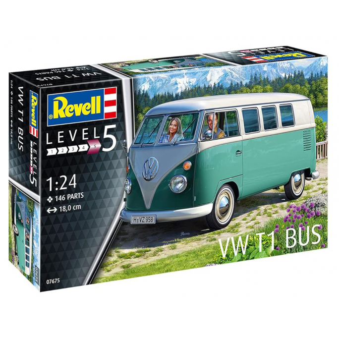 Volkswagen T1 bus - 1/24 - REVELL 7675