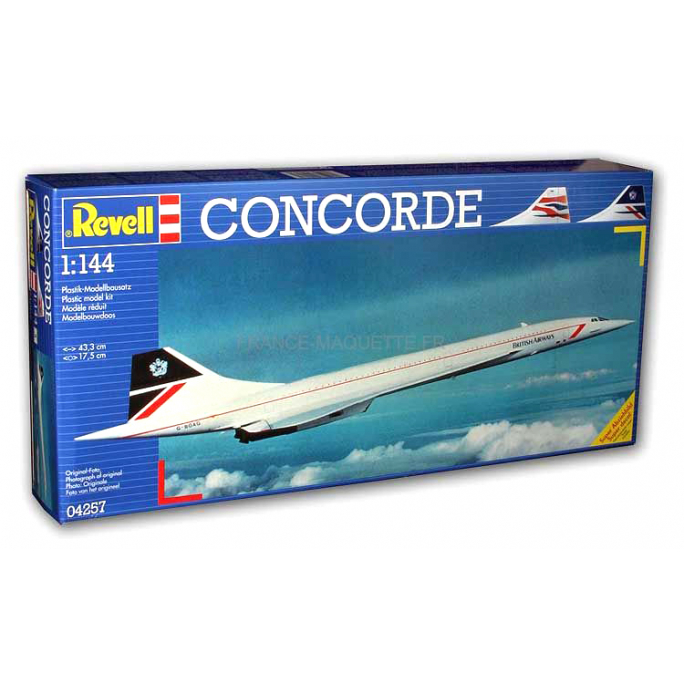 Avion Concorde  - 1/144 - REVELL 4257