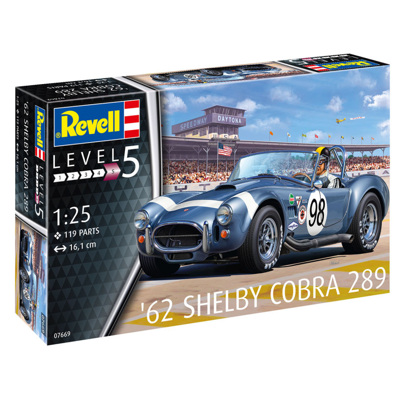 Shelby Cobra 289 de 1962  - 1/25 - REVELL 7669