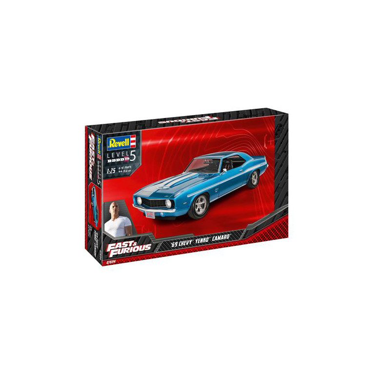 Camaro 1969 Chevy Yenko  - 1/24 - REVELL 7694