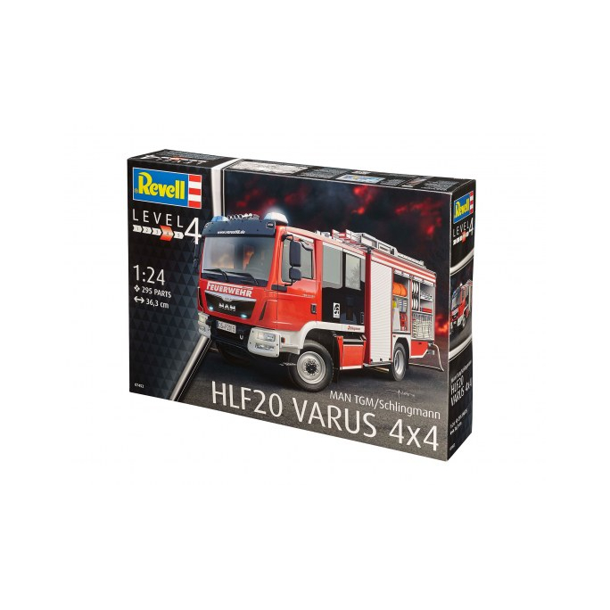 Camion de Pompiers Schlingmann HLF 20 VARUS 4x4 - REVELL 7452 - 1/24