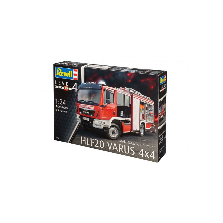 Camion de Pompiers Schlingmann HLF 20 VARUS 4x4 - REVELL 7452 - 1/24