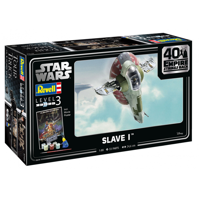 Slave 1 - 40e anniversaire "L'Empire contre-attaque" - REVELL 5678 - 1/88