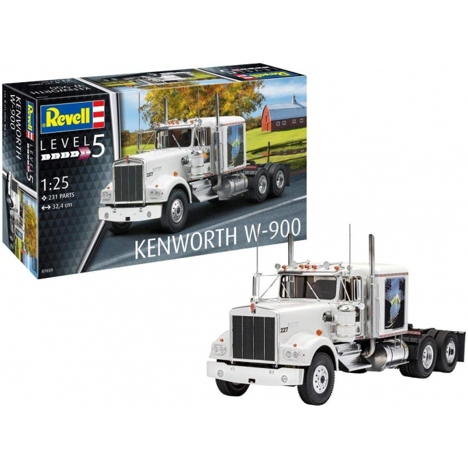 Kenworth W-900 - REVELL 7659 - 1/25