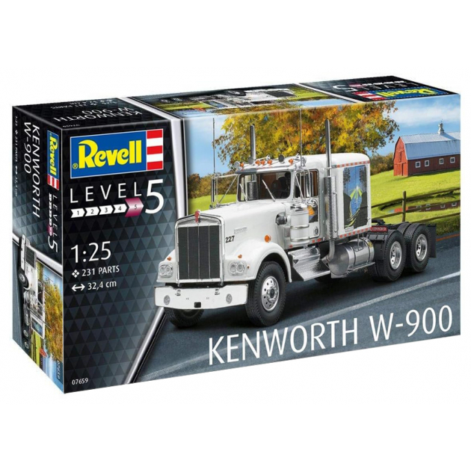 Kenworth W-900 - REVELL 7659 - 1/25