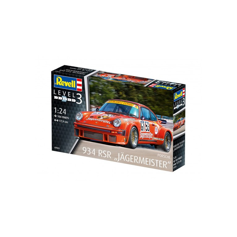 Porsche 934 RSR "Jägermeister" - REVELL 7031 - 1/24