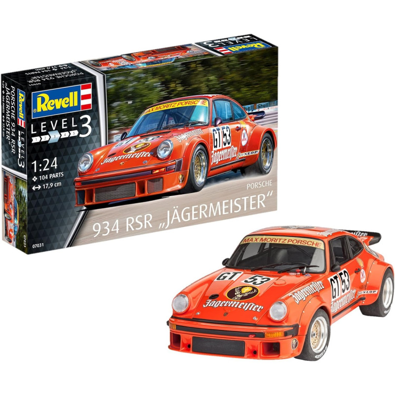 Porsche 934 RSR "Jägermeister" - REVELL 7031 - 1/24