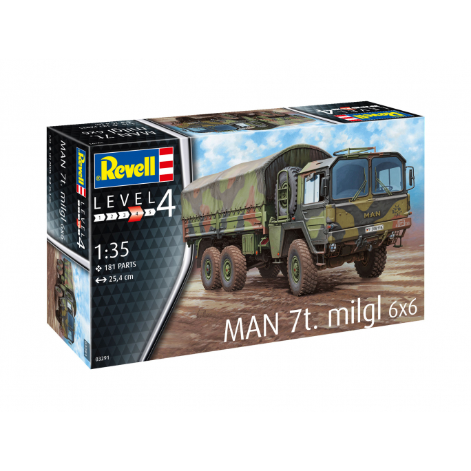 Camion Militaire MAN 7t Milgl - REVELL 3291 - 1/35