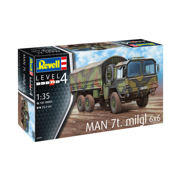 Camion Militaire MAN 7t Milgl - REVELL 3291 - 1/35