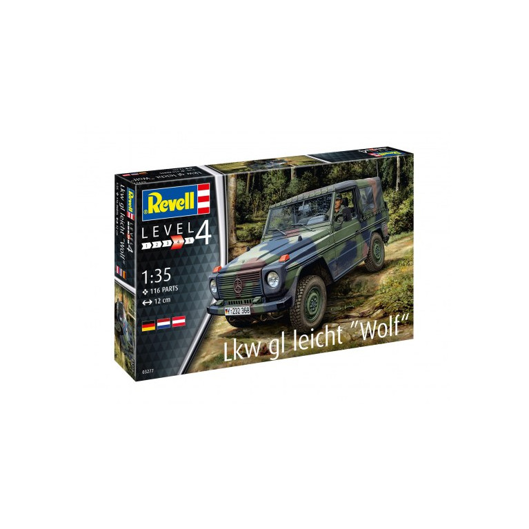Véhicule Militaire Mercedes Lkw gl leicht "Wolf" - REVELL 3277 - 1/35
