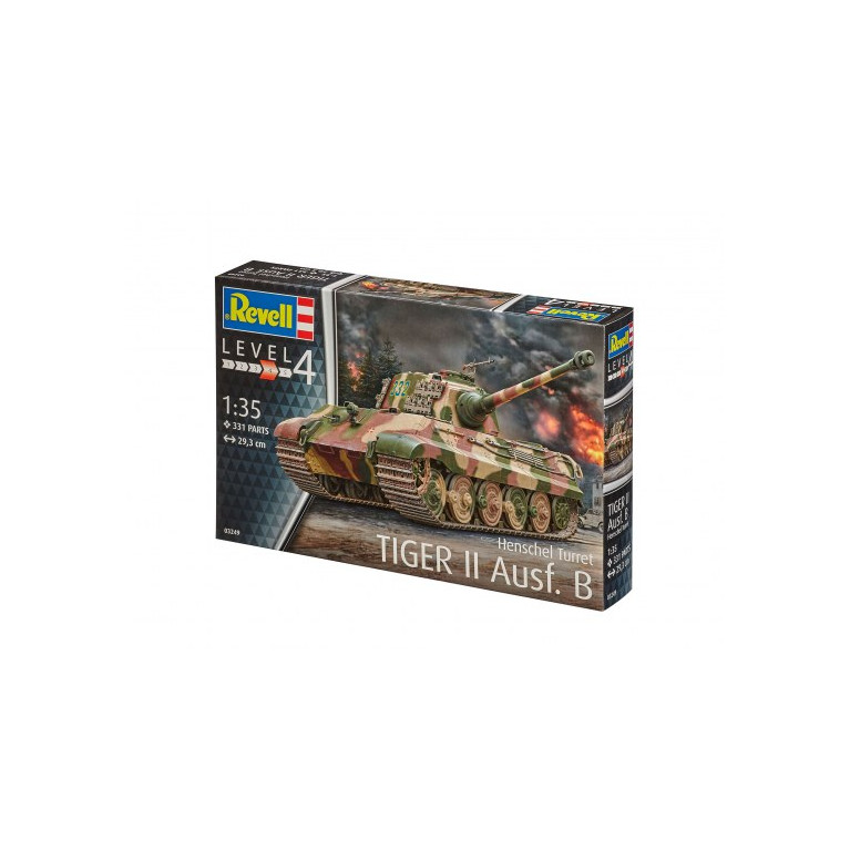 Char / Panzer Tiger 2 Ausf.B (Henschel Turr) - REVELL 3249 - 1/35