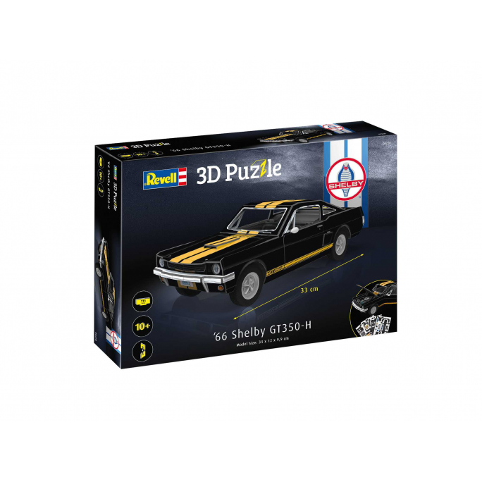 Shelby GT 350 Hertz 1966, Puzzle 3D - REVELL 00220