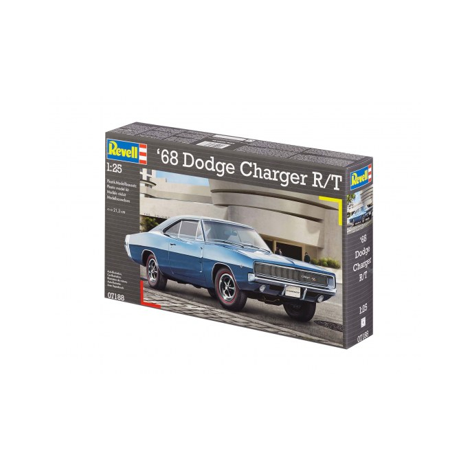 Dodge Charger R/T 1968 - REVELL 7188 - 1/25