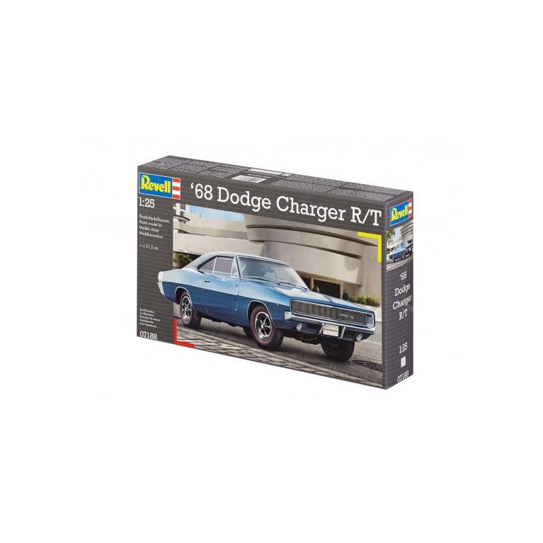 Dodge Charger R/T 1968 - REVELL 7188 - 1/25