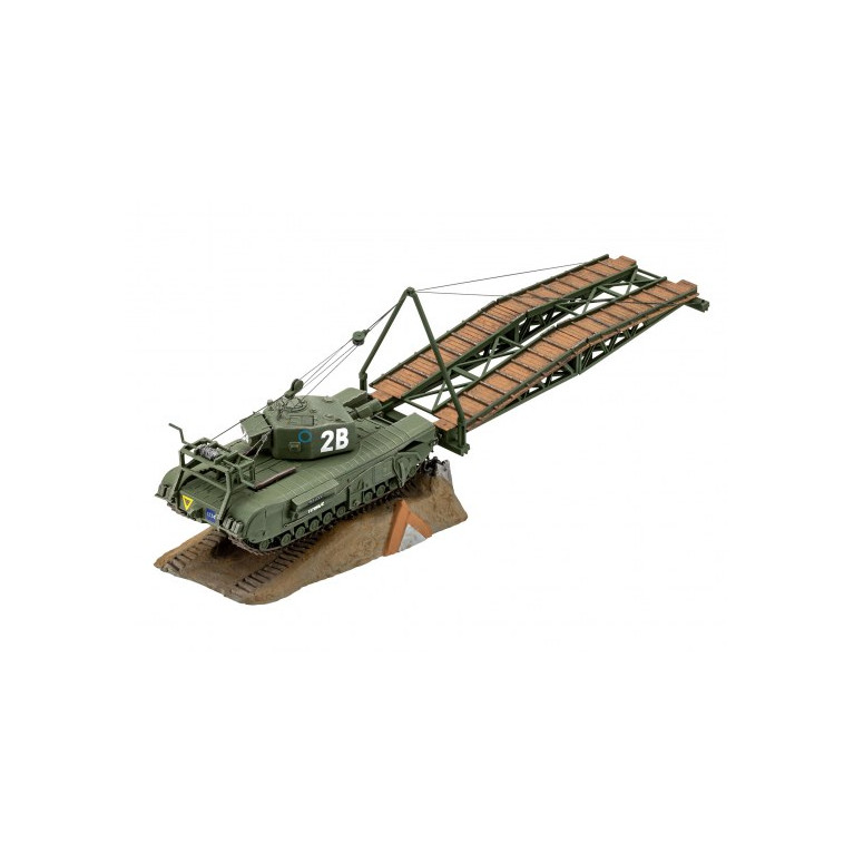 Char / Tank Churchill A.V.R.E. - REVELL 3297 - 1/76