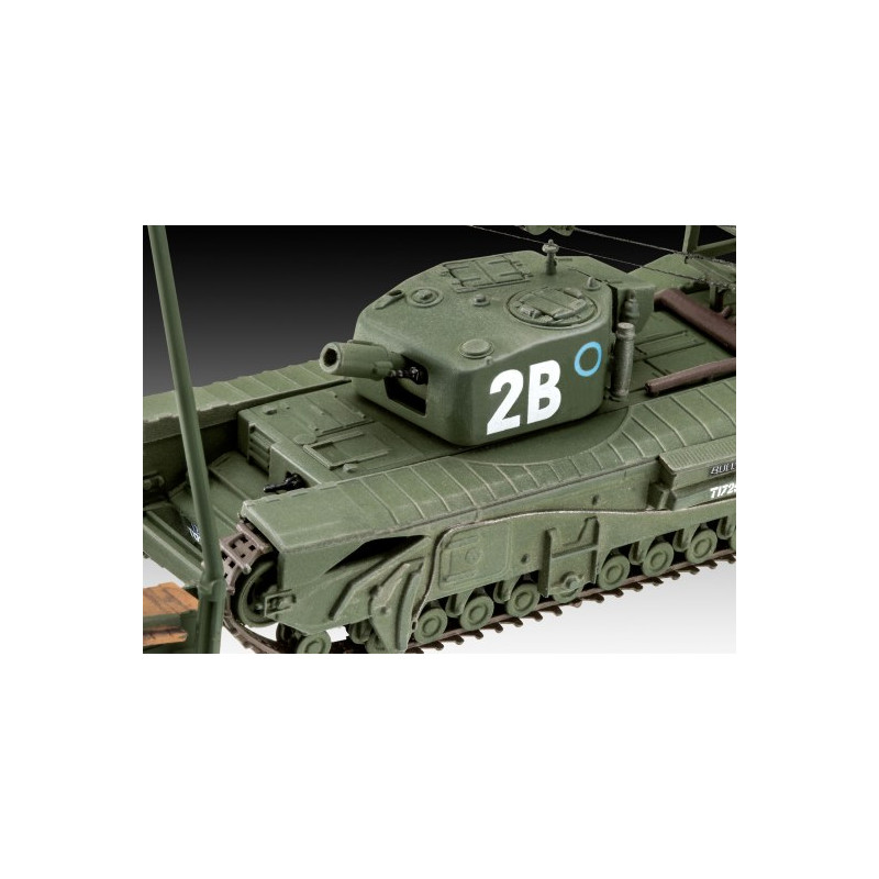 Char / Tank Churchill A.V.R.E. - REVELL 3297 - 1/76