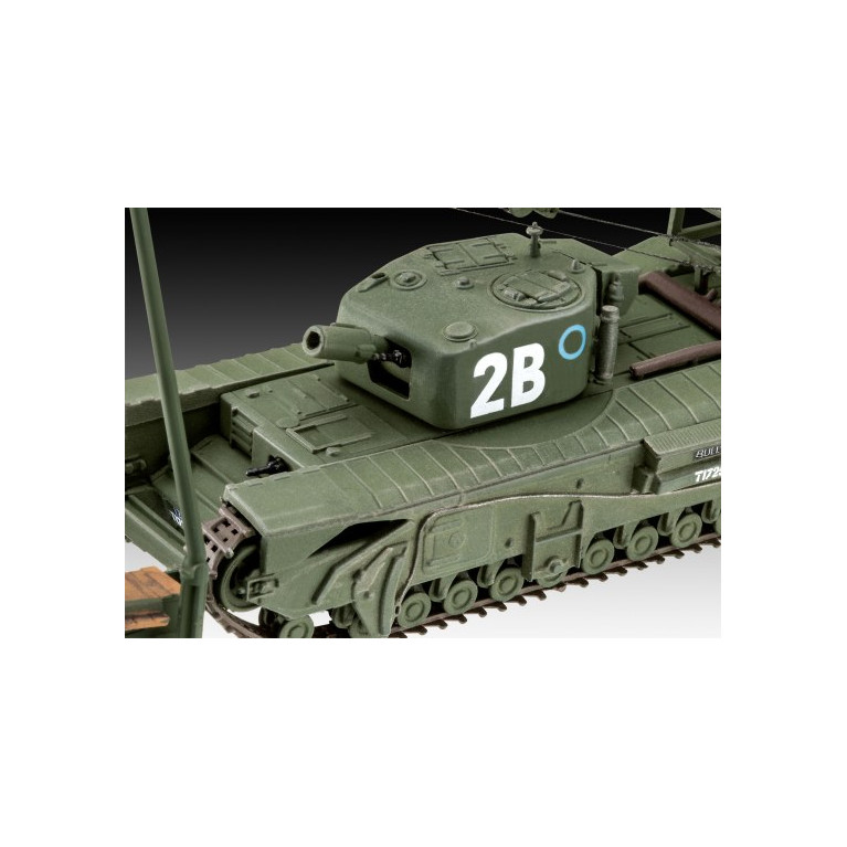 Char / Tank Churchill A.V.R.E. - REVELL 3297 - 1/76