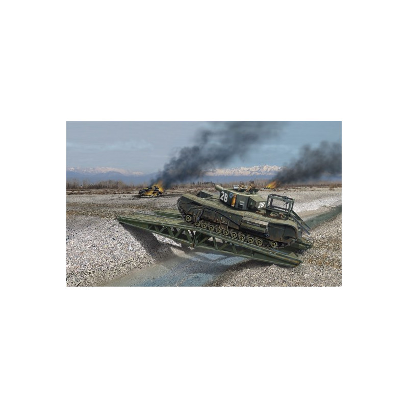 Char / Tank Churchill A.V.R.E. - REVELL 3297 - 1/76