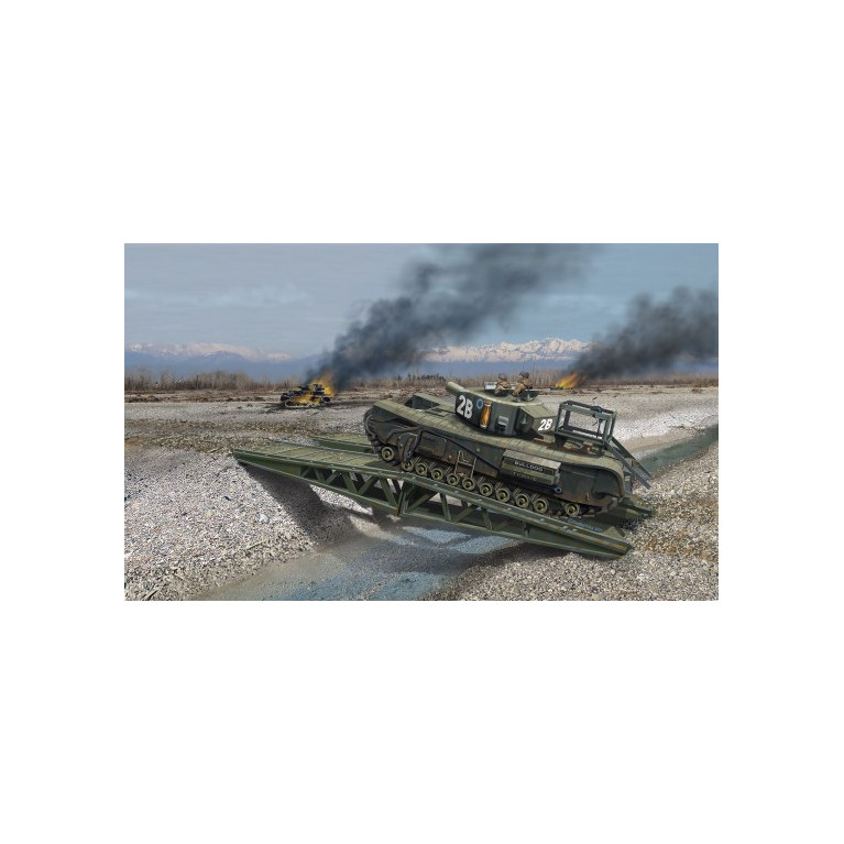 Char / Tank Churchill A.V.R.E. - REVELL 3297 - 1/76