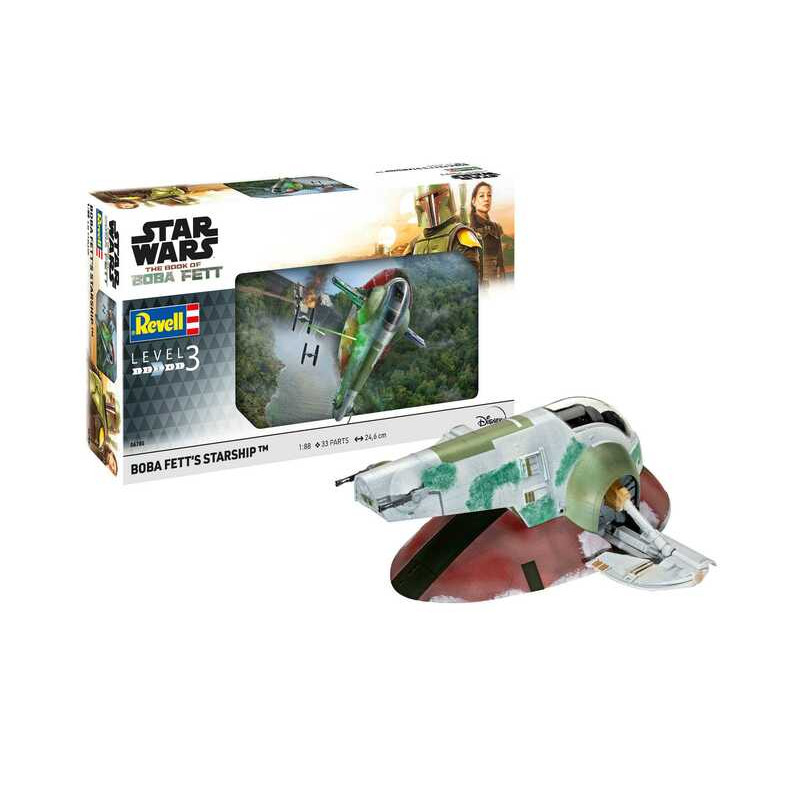 Le vaisseau de Boba Fett™, Star Wars - REVELL 6785 - 1/88