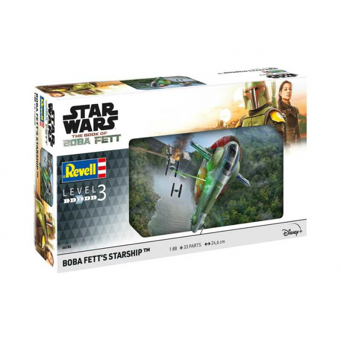 Le vaisseau de Boba Fett™, Star Wars - REVELL 6785 - 1/88