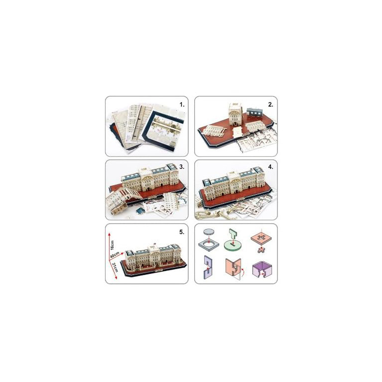 Buckingham Palace, Puzzle 3D - REVELL 00122