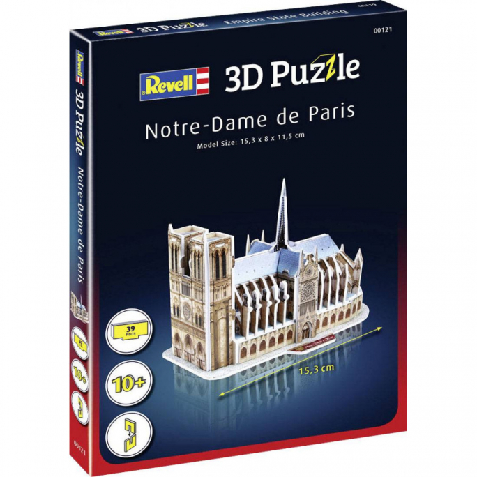 Revell 3D Puzzles- Revell 3D-00230-Camion Tourné…