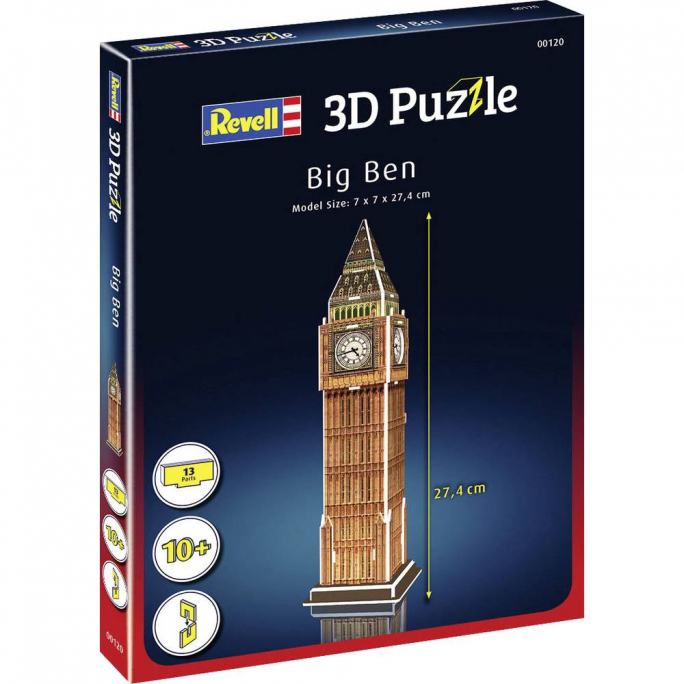 Big Ben, Puzzle 3D - REVELL 00120
