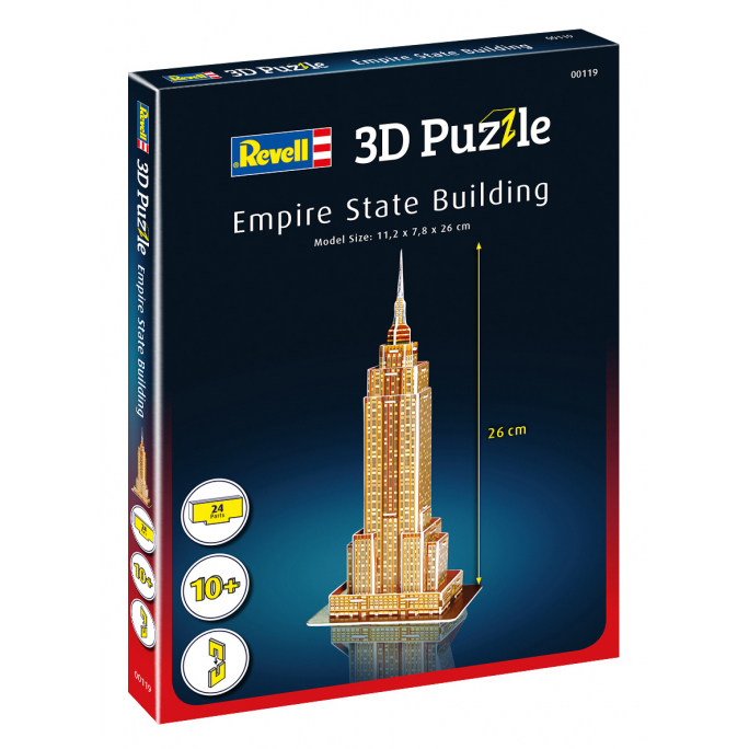 Empire State Building, Puzzle 3D - REVELL 00119