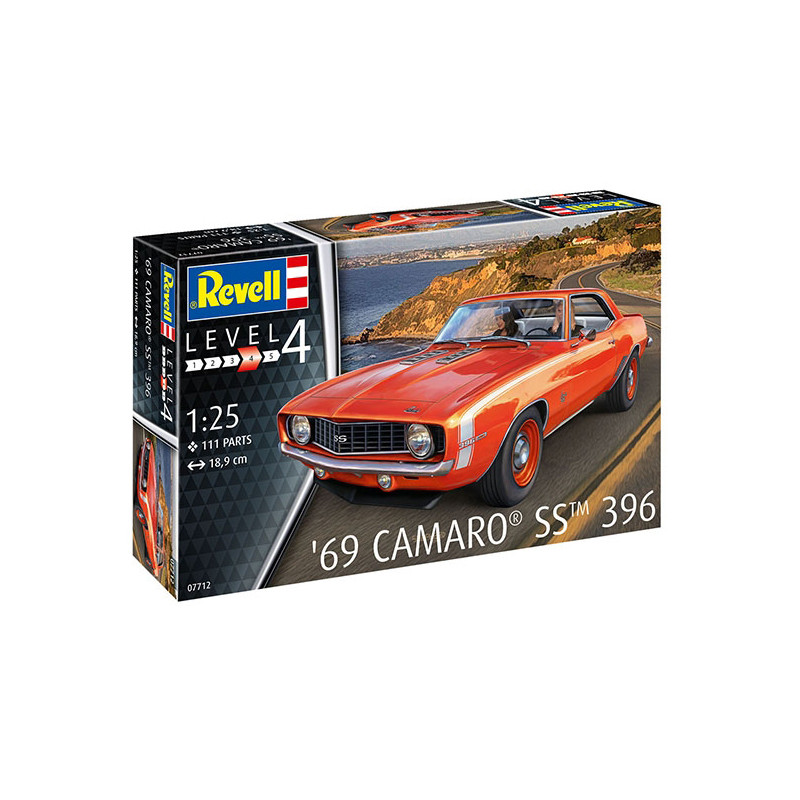 Chevrolet / Chevy Camaro SS 396 1969 - REVELL 7712 - 1/25