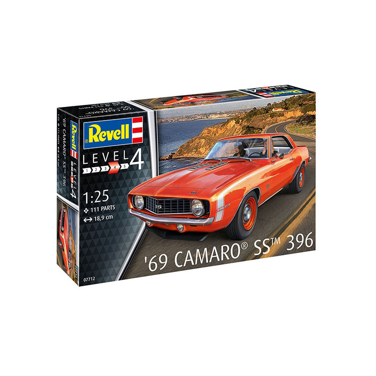 Chevrolet / Chevy Camaro SS 396 1969 - REVELL 7712 - 1/25
